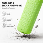 XDcase - Set di 4 custodie protettive in morbido silicone con mini cinturino, For Amazon Fire TV Stick 4K 2025 Remote