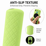 XDcase 4 pezzi Custodie protettive in morbido silicone ispessito con mini cinturino, For Amazon Alexa Voice Remote Gen 3/2/1