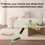 XDcase Confezione da 4 custodie protettive in silicone con simpatiche orecchie da gatto e mini cinturino, For TCL Roku TV Remote