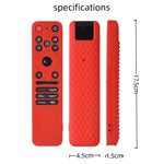 XDcase - Set di 4 custodie protettive in morbido silicone con mini cinturino, For LG MR25GA Magic Remote