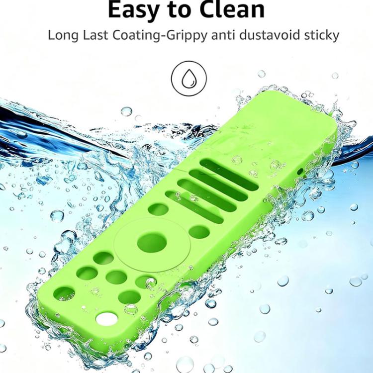 XDcase - Set di 4 custodie protettive in morbido silicone con mini cinturino, For LG MR25GA Magic Remote