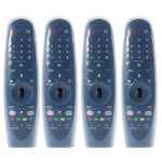 XDcase - Set di 4 custodie protettive in morbido silicone, For LG MR600 / MR650 Magic Remote