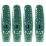 XDcase - Set di 4 custodie protettive in morbido silicone, For LG MR600 / MR650 Magic Remote