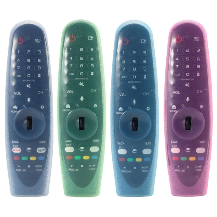 XDcase - Set di 4 custodie protettive in morbido silicone, For LG MR600 / MR650 Magic Remote