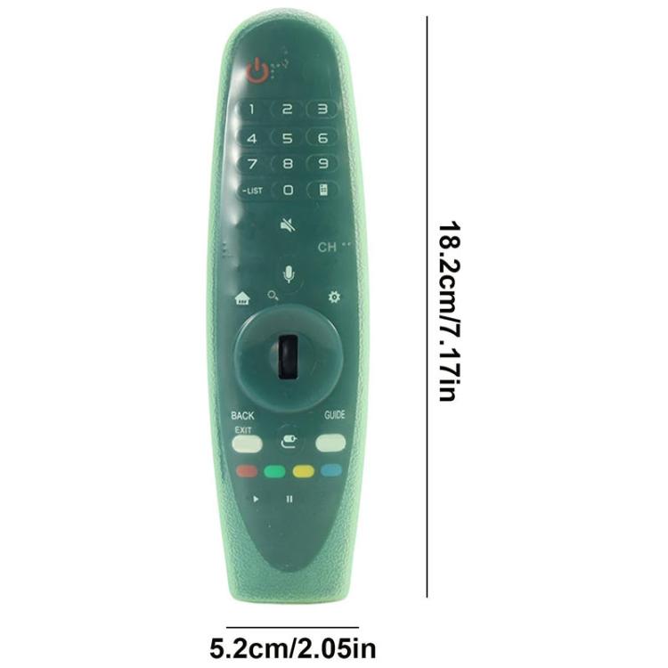 XDcase - Set di 4 custodie protettive in morbido silicone, For LG MR600 / MR650 Magic Remote