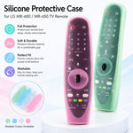 XDcase - Set di 4 custodie protettive in morbido silicone, For LG MR600 / MR650 Magic Remote