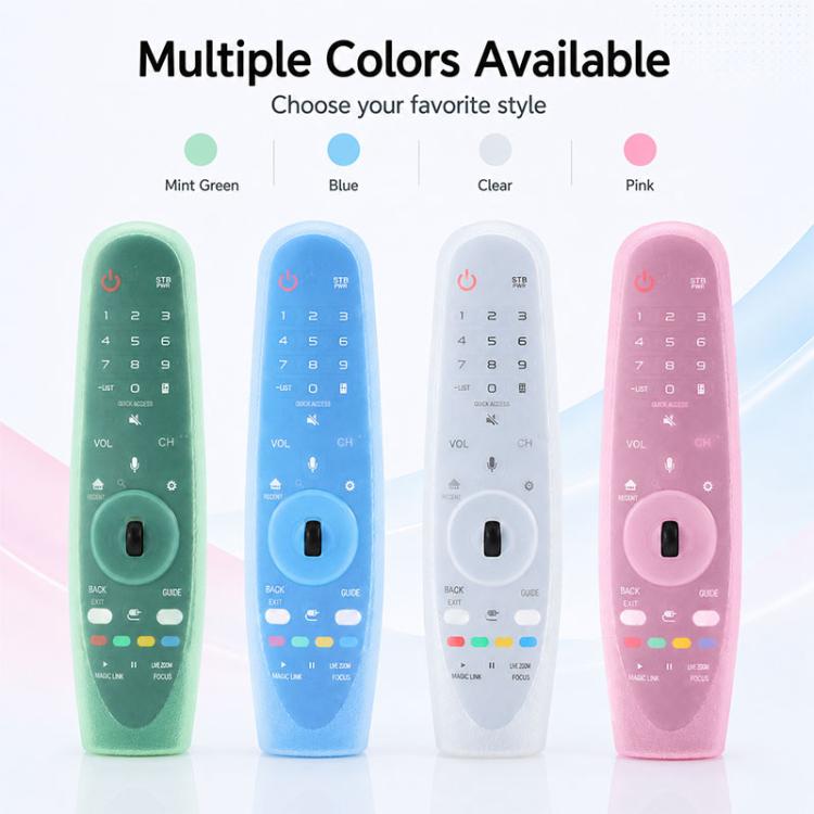 XDcase - Set di 4 custodie protettive in morbido silicone, For LG MR600 / MR650 Magic Remote