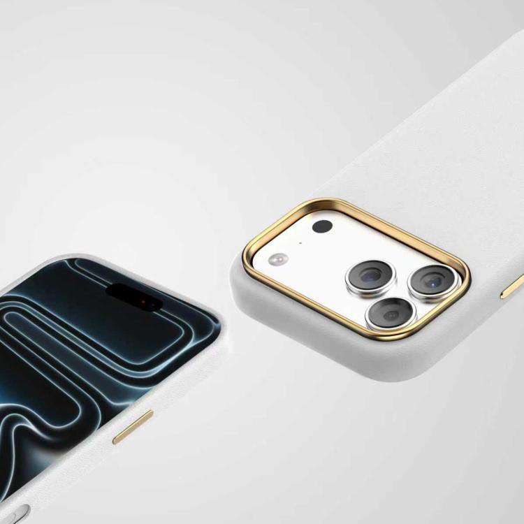 Custodia per telefono Mutura Elegant Lychee Series in PU elettrolitico, For iPhone 17 Pro Max, For iPhone 17 Pro