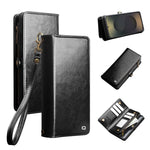 QIALINO 2 in 1 Borsa a mano in pelle staccabile e custodia per telefono, For Galaxy S26 Ultra 5G, For Galaxy S25 Ultra 5G