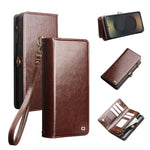 QIALINO 2 in 1 Borsa a mano in pelle staccabile e custodia per telefono, For Galaxy S26 Ultra 5G, For Galaxy S25 Ultra 5G