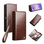 QIALINO 2 in 1 Borsa a mano in pelle staccabile e custodia per telefono, For Galaxy S26 Ultra 5G, For Galaxy S25 Ultra 5G