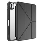 Custodia per tablet in pelle vegana Mutura QinDun Deformation, For iPad Air 11 2026 / 2025 / 2024, For iPad Pro 11 2025 / 2024, For iPad 2025 / 2022