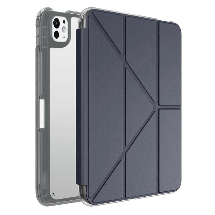 Custodia per tablet in pelle vegana Mutura QinDun Deformation, For iPad Air 11 2026 / 2025 / 2024, For iPad Pro 11 2025 / 2024, For iPad 2025 / 2022