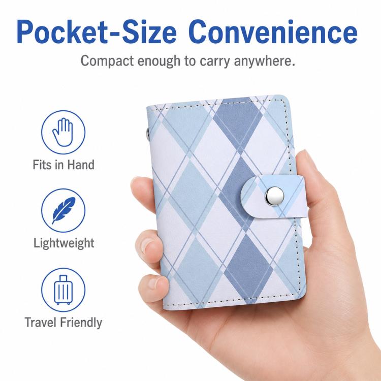 Portafoglio corto multifunzione di grande capacità in pelle PU con porta carte
