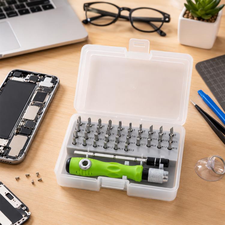 Set di punte per cacciavite magnetiche multifunzionali 32 in 1, Screwdriver Bit Set