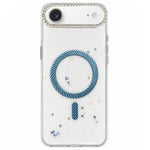 Custodia magnetica per telefono con inserti in resina epossidica glitterata., For iPhone Air, For iPhone 16 Pro Max, For iPhone 16 Pro, For iPhone 16 Plus