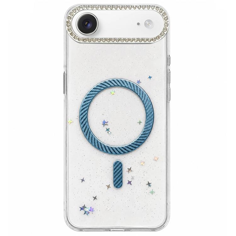 Custodia magnetica per telefono con inserti in resina epossidica glitterata., For iPhone Air, For iPhone 16 Pro Max, For iPhone 16 Pro, For iPhone 16 Plus