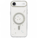 Custodia magnetica per telefono con inserti in resina epossidica glitterata., For iPhone Air, For iPhone 16 Pro Max, For iPhone 16 Pro, For iPhone 16 Plus