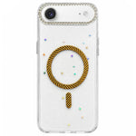 Custodia magnetica per telefono con inserti in resina epossidica glitterata., For iPhone Air, For iPhone 16 Pro Max, For iPhone 16 Pro, For iPhone 16 Plus