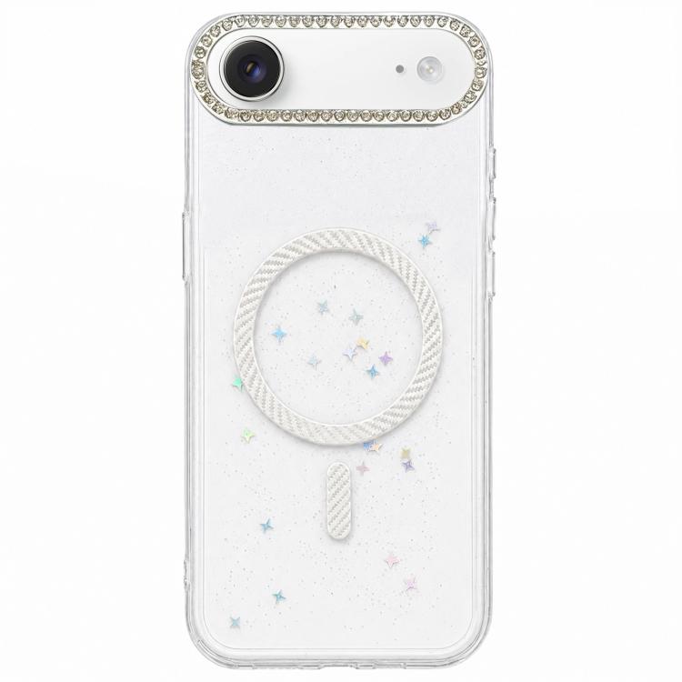 Custodia magnetica per telefono con inserti in resina epossidica glitterata., For iPhone Air, For iPhone 16 Pro Max, For iPhone 16 Pro, For iPhone 16 Plus