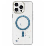 Custodia magnetica per telefono con inserti in resina epossidica glitterata., For iPhone 14 Pro Max, For iPhone 13 Pro Max, For iPhone 13 Pro, For iPhone 13