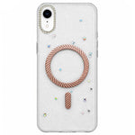 Custodia magnetica per telefono con inserti in resina epossidica glitterata., For iPhone 11, For iPhone 11 Pro, For iPhone X / XS, For iPhone XR