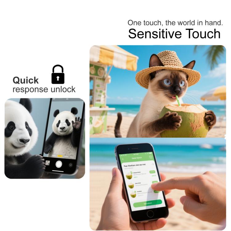 Pellicola in vetro temperato iMak serie H, For iPhone Fold