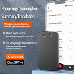 Tastiera A3 a doppia tastiera con cornice arcuata, texture twill, ultra sottile, con intelligenza artificiale, registratore vocale intelligente, supporto AIREC-APP., 8GB, 16GB, 32GB, 64GB, 128GB, 256GB