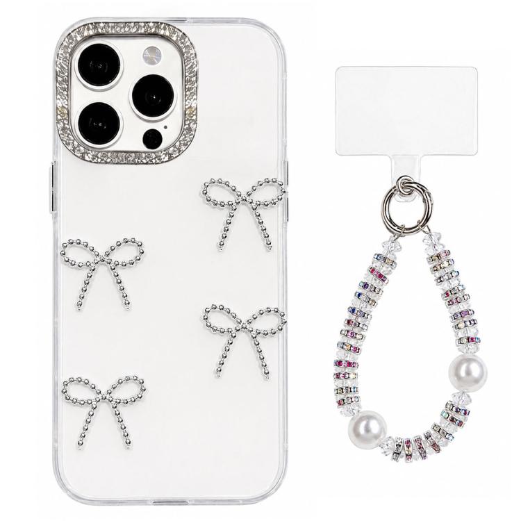 Custodia per telefono IMD color dopamina galvanizzata con cinturino da polso con perline, delicata sulla pelle., For iPhone 13 Pro, For iPhone 13