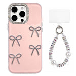 Custodia per telefono IMD color dopamina galvanizzata con cinturino da polso con perline, delicata sulla pelle., For iPhone 13 Pro, For iPhone 13