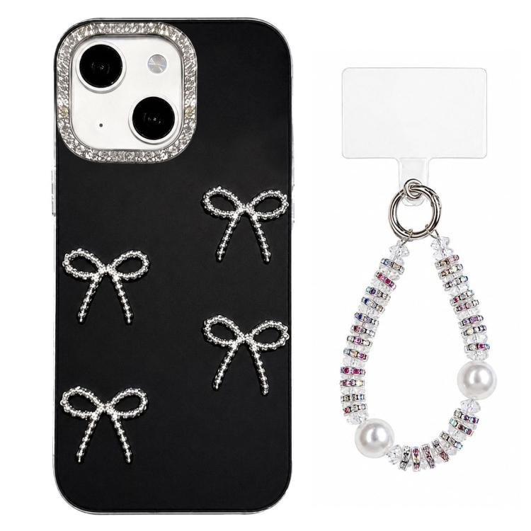 Custodia per telefono IMD color dopamina galvanizzata con cinturino da polso con perline, delicata sulla pelle., For iPhone 13 Pro, For iPhone 13