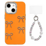 Custodia per telefono IMD color dopamina galvanizzata con cinturino da polso con perline, delicata sulla pelle., For iPhone 13 Pro, For iPhone 13