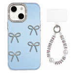 Custodia per telefono IMD color dopamina galvanizzata con cinturino da polso con perline, delicata sulla pelle., For iPhone 13 Pro, For iPhone 13