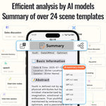 Registratore vocale intelligente AI ultrasottile con un solo tasto A3, compatibile con l'app AIREC., 8GB, 16GB, 32GB, 64GB, 128GB, 256GB