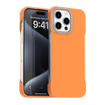 Custodia per telefono ibrida in PC e TPU satinato con mezza cornice a forma di diamante di Candy Diamond, For iPhone 15 Pro, For iPhone 15 Plus, For iPhone 15