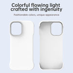 Custodia per telefono ibrida in PC e TPU satinato con mezza cornice a forma di diamante di Candy Diamond, For iPhone 16 Plus, For iPhone 16, For iPhone 15 Pro Max