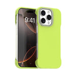 Custodia per telefono ibrida in PC e TPU satinato con mezza cornice a forma di diamante di Candy Diamond, For iPhone Air, For iPhone 16 Pro Max, For iPhone 16 Pro