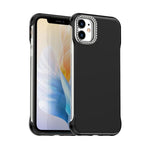 Custodia per telefono ibrida in PC e TPU satinato con mezza cornice a forma di diamante di Candy Diamond, For iPhone 12 Pro, For iPhone 11 Pro Max, For iPhone 11