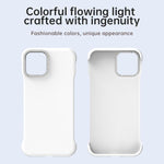 Custodia per telefono ibrida in PC e TPU satinato con mezza cornice a forma di diamante di Candy Diamond, For iPhone 11 Pro