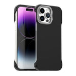 Custodia per telefono ibrida in PC e TPU satinato con mezza cornice a forma di diamante di Candy Diamond, For iPhone 14 Pro Max, For iPhone 13 Pro Max, For iPhone 13 Pro
