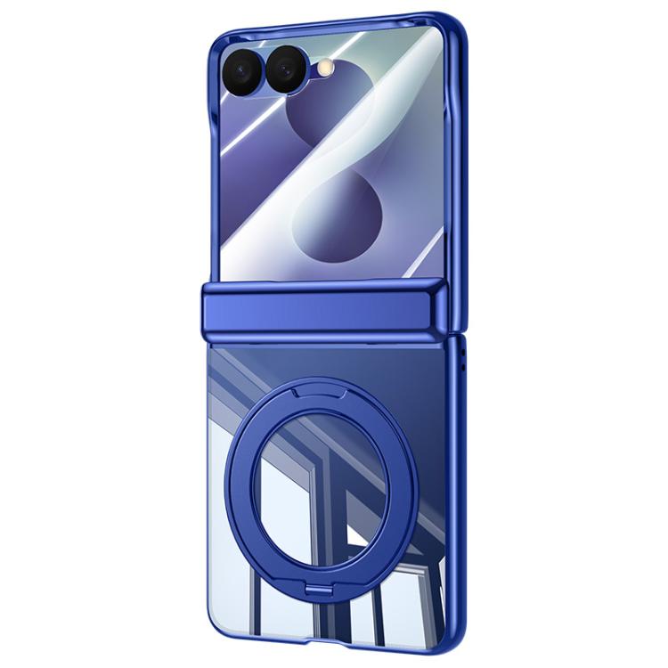 Custodia per telefono trasparente antiurto con galvanizzazione e supporto a 360 gradi., For Galaxy Z Fold8 5G, For Galaxy Z Fold8 Ultra 5G, For Galaxy Z Flip8 5G