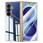 Custodia per telefono trasparente antiurto con galvanizzazione., For Galaxy Z Fold8 5G, For Galaxy Z Fold8 Ultra 5G, For Galaxy Z Flip8 5G
