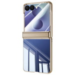 Custodia per telefono trasparente antiurto con galvanizzazione., For Galaxy Z Fold8 5G, For Galaxy Z Fold8 Ultra 5G, For Galaxy Z Flip8 5G
