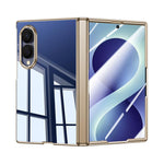 Custodia per telefono trasparente antiurto con galvanizzazione., For Galaxy Z Fold8 5G, For Galaxy Z Fold8 Ultra 5G, For Galaxy Z Flip8 5G