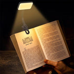 Mini lampada da lettura a clip con luce di riempimento