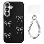 Custodia per telefono IMD color dopamina galvanizzata con cinturino da polso con perline, delicata sulla pelle., For Galaxy A15 5G, For Galaxy A55 5G, For Galaxy A35 5G