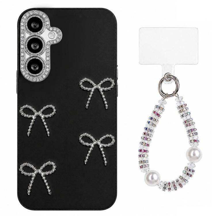 Custodia per telefono IMD color dopamina galvanizzata con cinturino da polso con perline, delicata sulla pelle., For Galaxy A15 5G, For Galaxy A55 5G, For Galaxy A35 5G