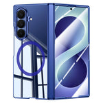 Custodia magnetica trasparente antiurto per telefono con rivestimento galvanico., For Galaxy Z Fold8 5G, For Galaxy Z Fold8 Ultra 5G, For Galaxy Z Flip8 5G