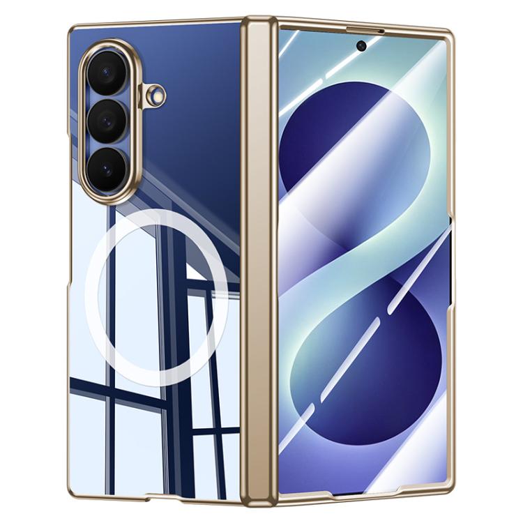 Custodia magnetica trasparente antiurto per telefono con rivestimento galvanico., For Galaxy Z Fold8 5G, For Galaxy Z Fold8 Ultra 5G, For Galaxy Z Flip8 5G