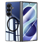 Custodia magnetica trasparente antiurto per telefono con rivestimento galvanico., For Galaxy Z Fold8 5G, For Galaxy Z Fold8 Ultra 5G, For Galaxy Z Flip8 5G